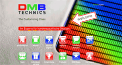 Desktop Screenshot of dmbtechnics.com